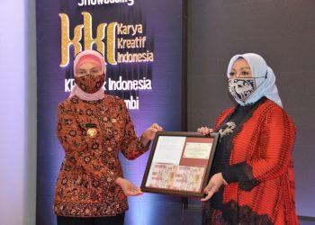 Pj Gubernur Jambi Launching Galeri WUJBI , Dorong Pertumbuhan UMKM