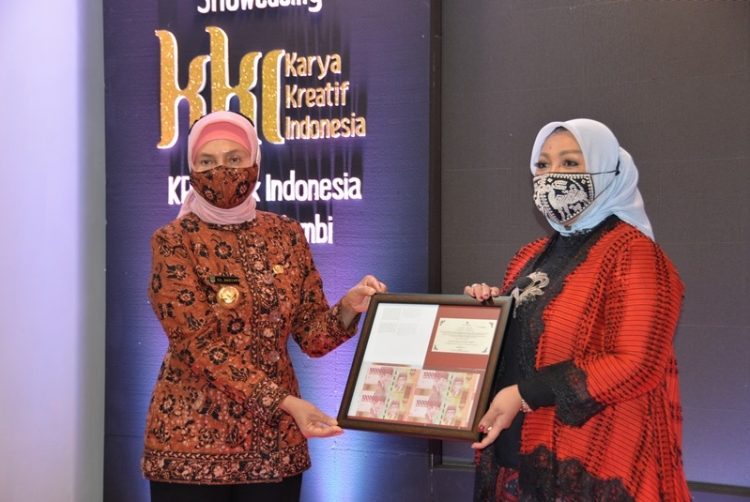 Pj Gubernur Jambi Launching Galeri WUJBI , Dorong Pertumbuhan UMKM