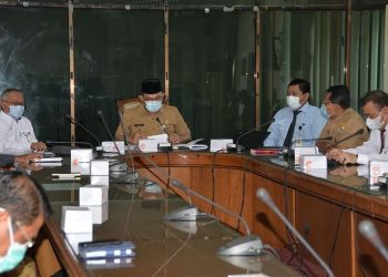 Sekda H.Sudirman Pimpin Rapat Persiapan TPID Award 2021