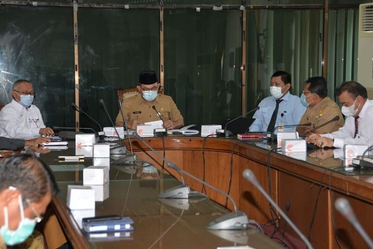 Sekda H.Sudirman Pimpin Rapat Persiapan TPID Award 2021