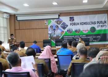 Bupati Tanjab Barat Buka Resmi Forum Konsultasi Publik (FKP)