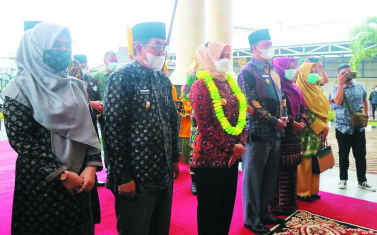 Bupati Tanjab Barat Sambut Kunker Pj Gubernur Jambi