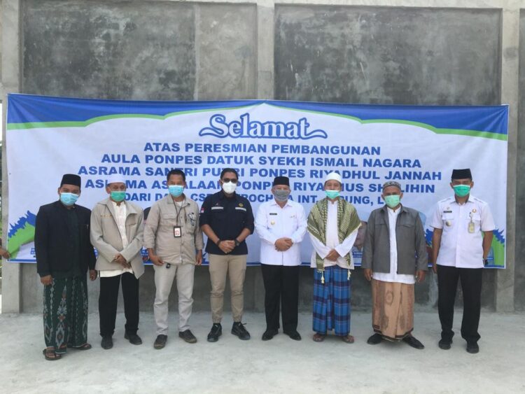 Bupati Safrial Resmikan Pembangunan Pondok Pesantren