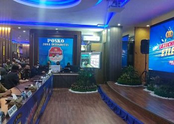 Polda Jambi Launching sistem Tilang Elektronik atau E-TLE