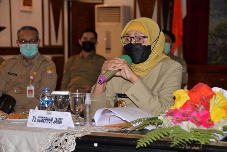 Pj. Gubernur Jambi Siapkan Rencana Strategis Antisipasi Kebakaran Hutan