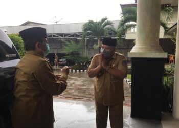 Bupati Tanjab Barat Sambut Kunker Gubernur Jambi Fachrori