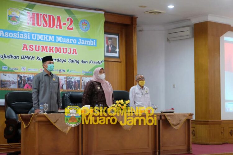 Bupati Masnah Busyro Asosiasi UMKM Muaro Jambi