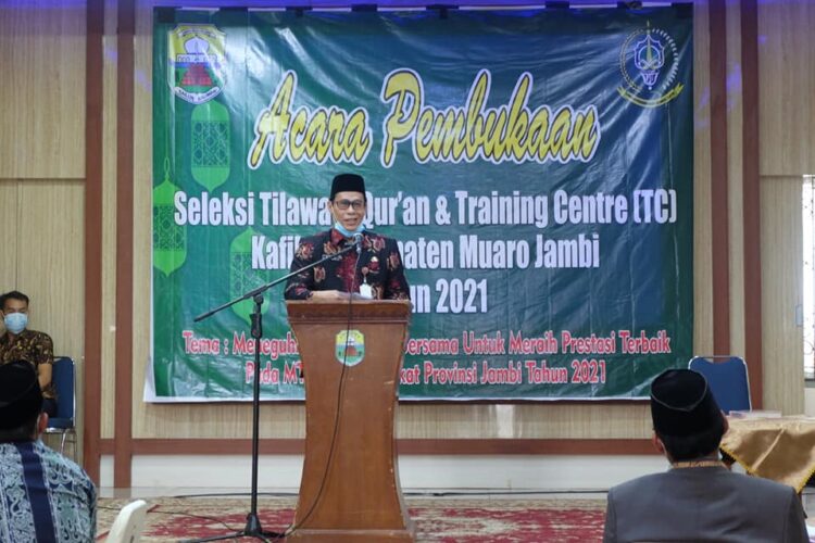 Sekda Secara Resmi Buka Acara Seleksi Tilawatil Quran Dan Training Centre