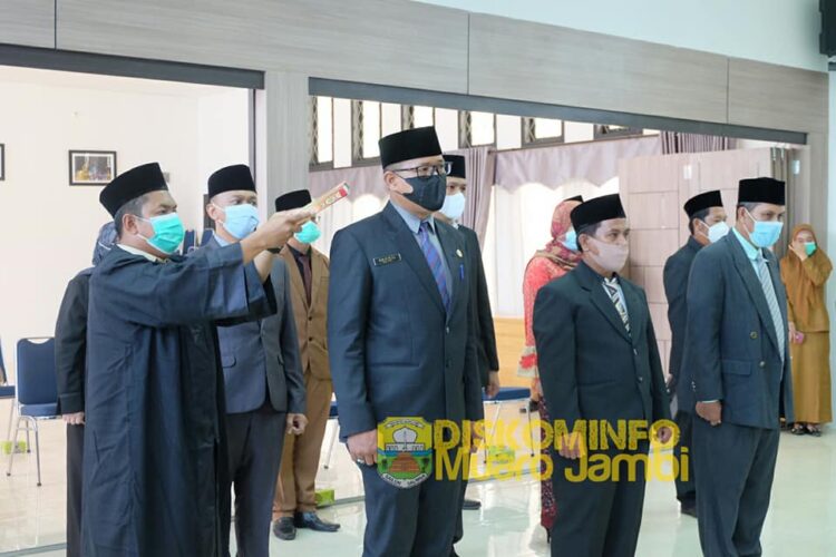 Bupati Masnah Lakukan Pelantikan Pejabat Administrator Dan Pejabat Pengawas