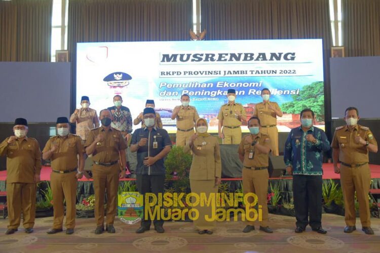 Wabup Muaro Jambi Hadiri Acara Musrembang RKPD