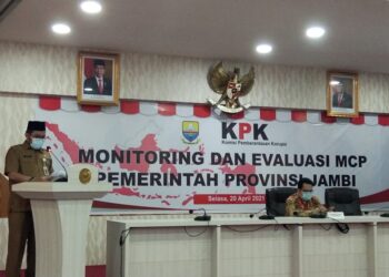 Sekda Tegaskan Komitmen Pemprov Jambi Cegah Terjadinya Tindak Pidana Korupsi