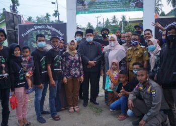 Bupati Masnah Busyro Resmikan Launching Pameran Bonsai Lokal