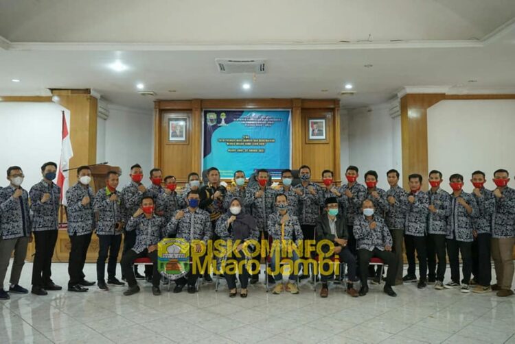 Bupati Muaro Jambi Hadiri Acara Pelantikan HIPMI