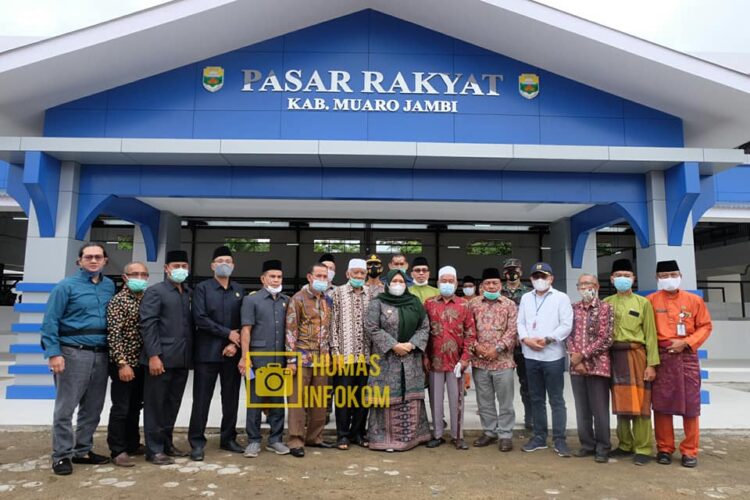 Pemkab Muaro Jambi Resmikan Pasar Rakyat Sengeti