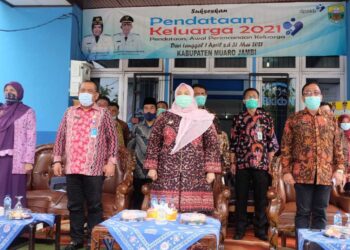 Bupati Muaro Jambi Buka Acara Launching Pendataan BKKBN