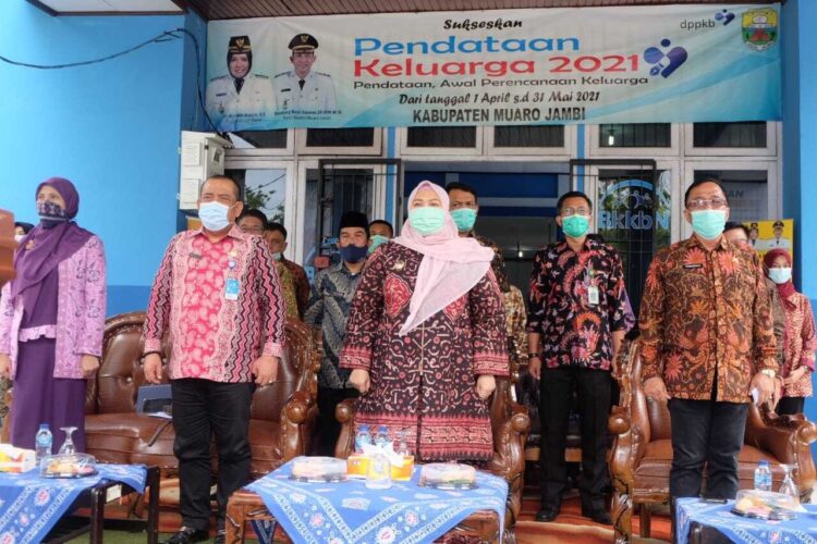 Bupati Muaro Jambi Buka Acara Launching Pendataan BKKBN