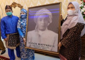 Bupati Muaro Jambi Sambut Kedatangan Cucu Raden Mattaher