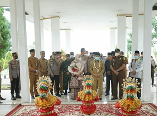 Bupati Muaro Jambi Sambut Kunker Gubernur Jambi Fachrori Umar
