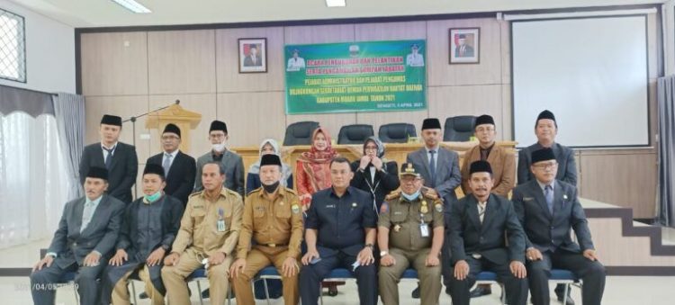 Belasan Pejabat Sekretariat DPRD Muaro Jambi Dilantik Bupati Masnah