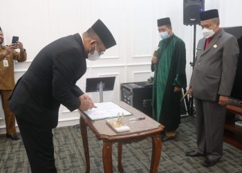 Sekda H.Sudirman Lantik Pejabat Fungsional Lingkup Pemrov Jambi