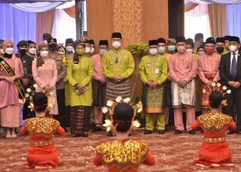 Pj.Gubernur Hadiri Peringatan HUT Kota Jambi