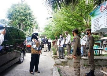 Lebaran Pertama , PJ. Gubernur Pantau Tempat Wisata Milik Pemprov Jambi