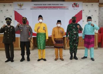 Sekda Tanjab Barat Hadiri Upacara Peringatan Hari Lahir Pancasila    
