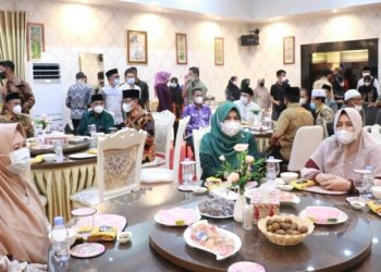 Bupati Anwar Sadat Silaturahmi Bersama Pemkab Inhil