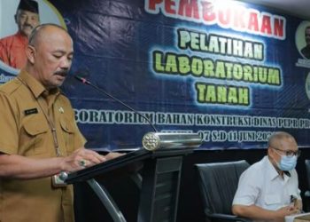 Kadis PUPR Jambi Ikuti Pelatihan Laboratorium Tanah