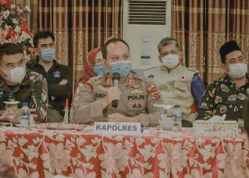 Kapolres Tanjab Barat Imbau Anggotanya Tak Bepergian, Saat Zona Merah