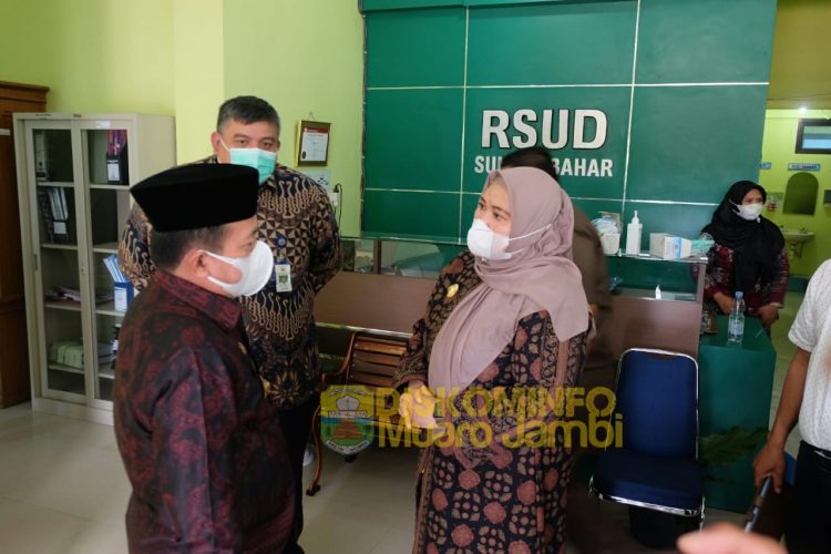Bupati Masnah Sambut Gubernur Jambi Lakukan Kunjungan Kerja ke RSUD Sungai Bahar