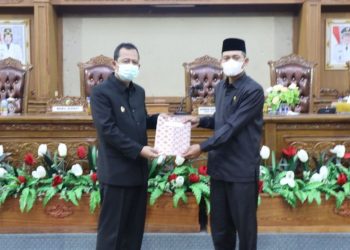 Wakil Ketua II DPRD Muarojambi Pimpin Paripurna Pandangan Fraksi