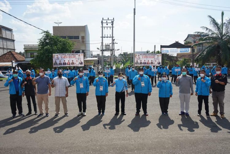 Gubernur Lepas 101 Atlet Perwakilan Provinsi Jambi di PON XX Ke-20 di Papua