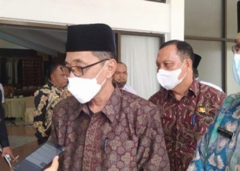 Wabup Bakhtiar Ikuti Rakornas TPID Secara Virtual