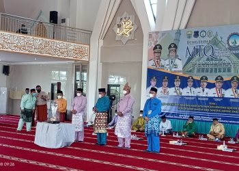 Sekda Batanghari Hadiri Acara Penutupan MTQ ke-50 Tingkat Provinsi Jambi Tahun 2021 di Tanjab Barat