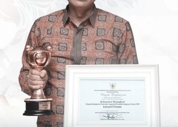 Bupati Batanghari Dianugrahi Penghargaan APE dari Menteri PPPA RI