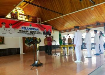 Sekda Batanghari Lantik 4 Pj Kades