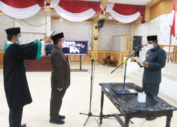 Lantik 3 Pejabat Eselon II, Bupati Anwar Sadat : Jabatan Adalah Amanah