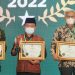 Gubenur Al Haris Terima Penghargaan dari Baznas Award 2022