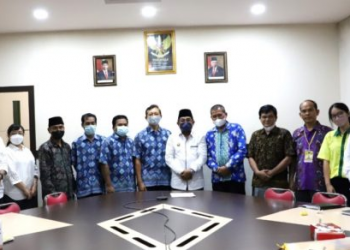 Bupati Tanjab Barat Terima Langsung Kunjungan Audiensi LP3KD