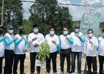 Peringati Hari Air Sedunia ke 30, Kadis PUPR M Fauzi Gelar Penanaman Pohon