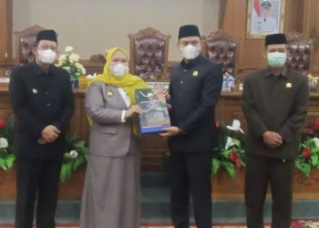 Anggota DPRD Muaro Jambi Gelar Rapurna Penyampaian LKPJ Tahun 2021