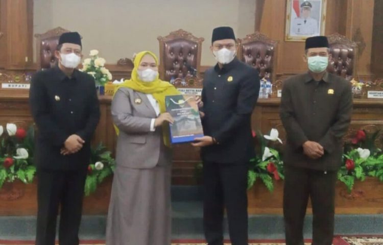 Anggota DPRD Muaro Jambi Gelar Rapurna Penyampaian LKPJ Tahun 2021