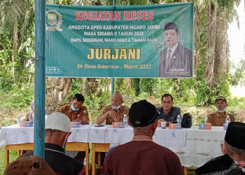 Anggota DPRD Jurjani Reses ke Desa Sekernan