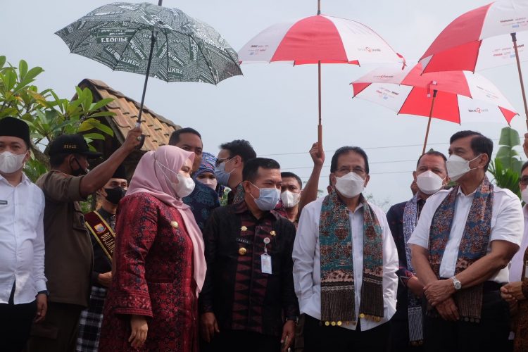 Bupati Muaro Jambi Sambut Kunjungan Menteri Koordinator Bidang Kemaritiman