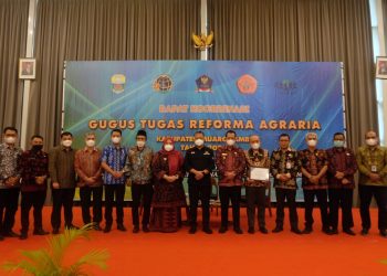 Bupati Muaro Jambi Buka Rakor Gugus Tugas Reforma Agraria Tahun 2022