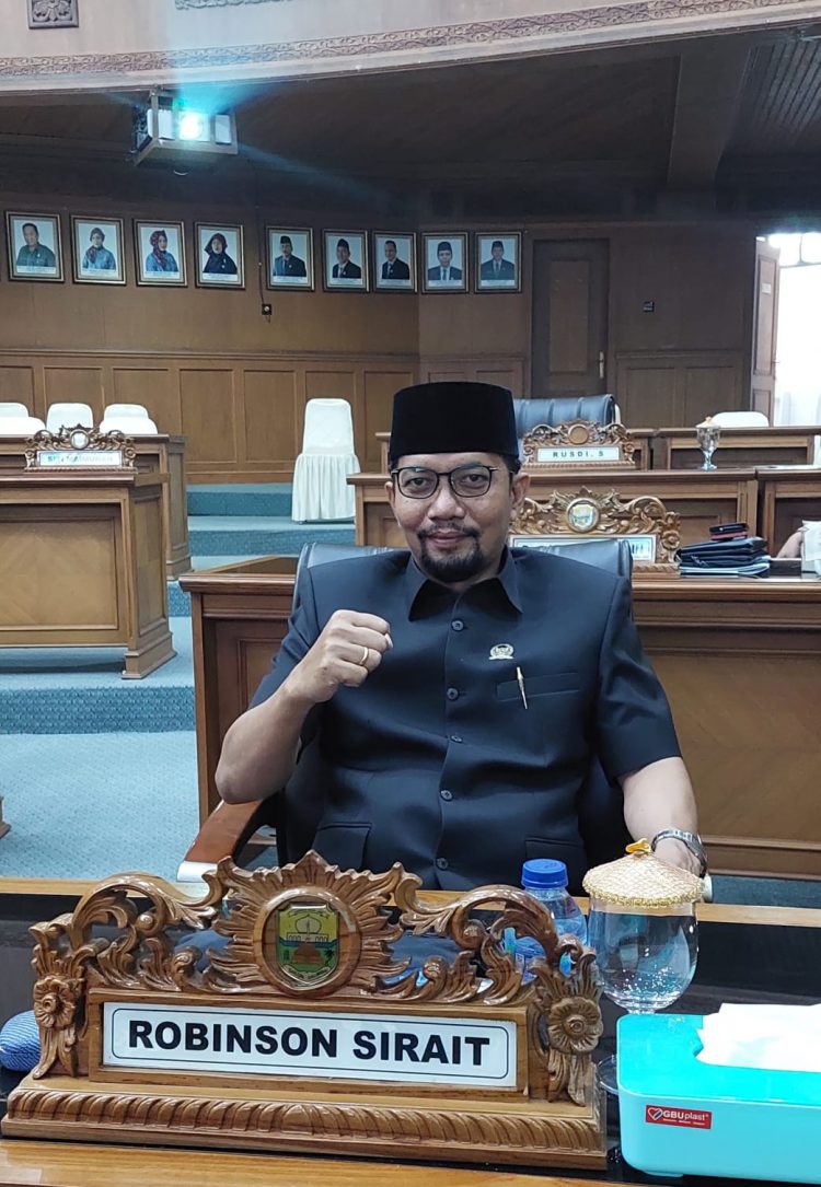 Dewan DPRD Robinson Sirait Mengucapkan Selamat dan Sukses Pilkades Gelombang I