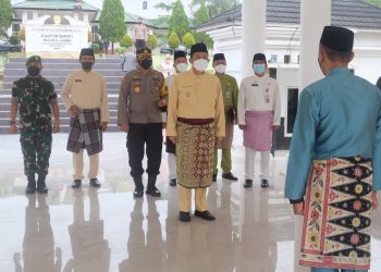 Wabup Muaro Jambi Pimpin Upacara Peringati HUT Provinsi Jambi ke-65