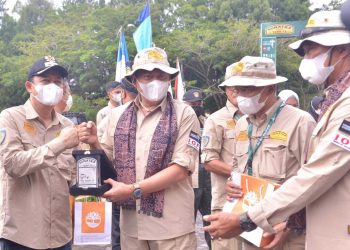 Wabup Muaro Jambi Hadiri Pelepasan Peserta Sumatera Tribute Jambi-Medan