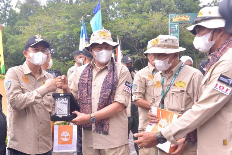 Wabup Muaro Jambi Hadiri Pelepasan Peserta Sumatera Tribute Jambi-Medan